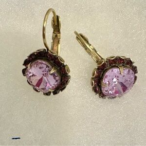 Liz Palacios Amethyst Crystal earrings